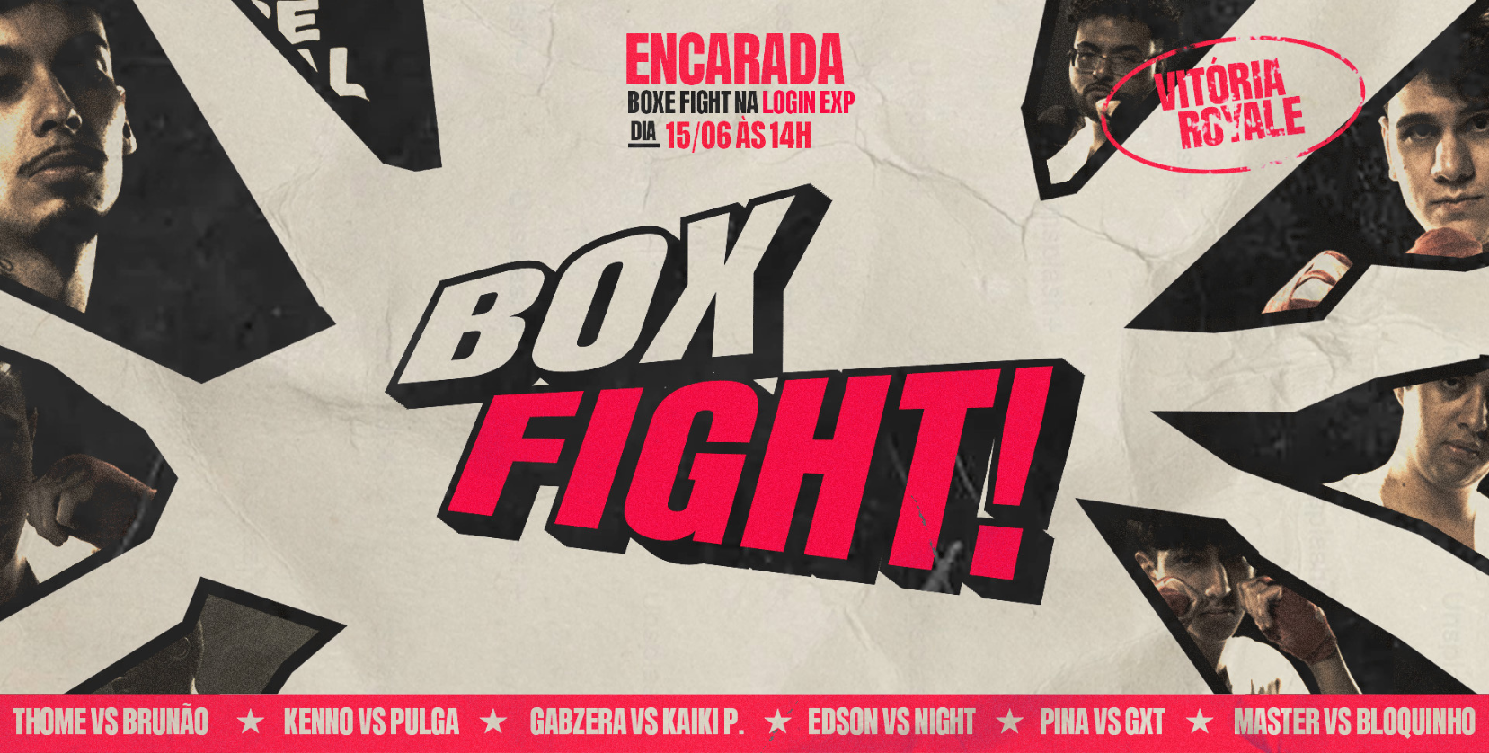 🥊🔥 Encarada BoxeFight na Login – Fortnite, creators e muito hype!