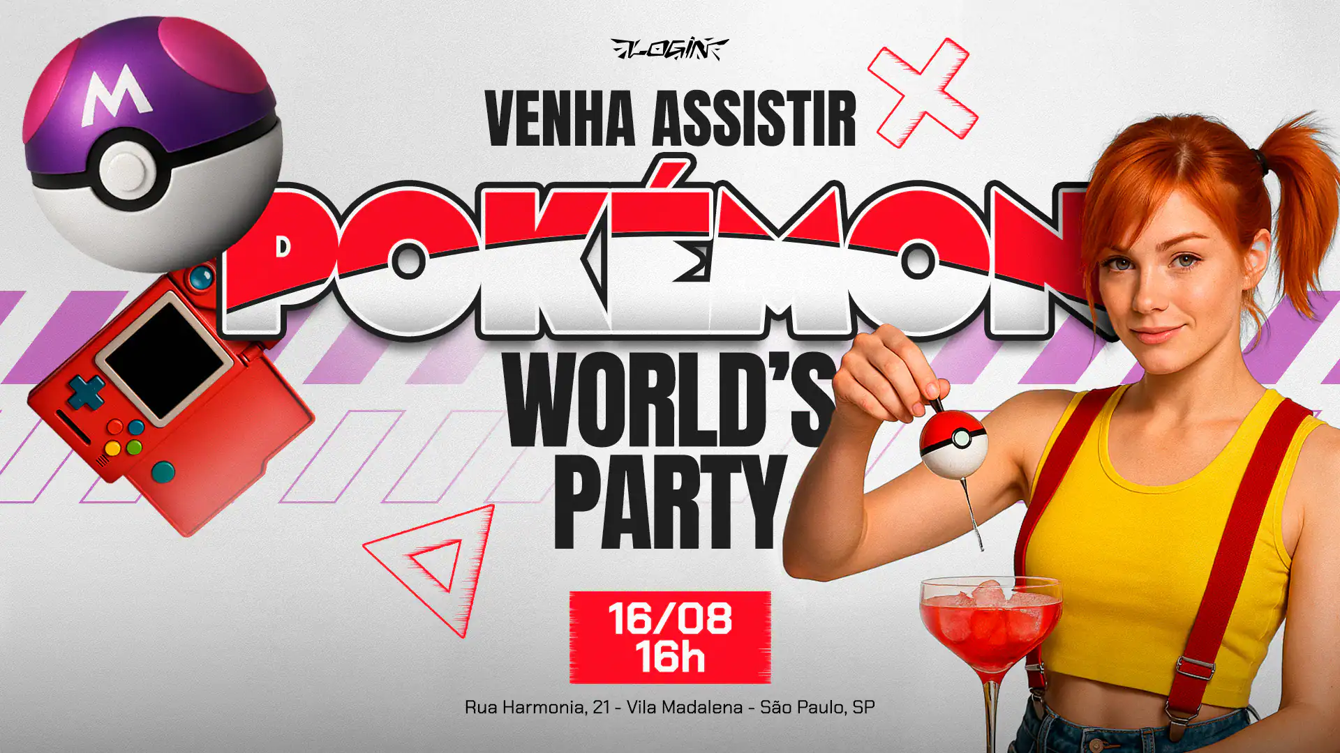 Pokémon World’s Party na Login!