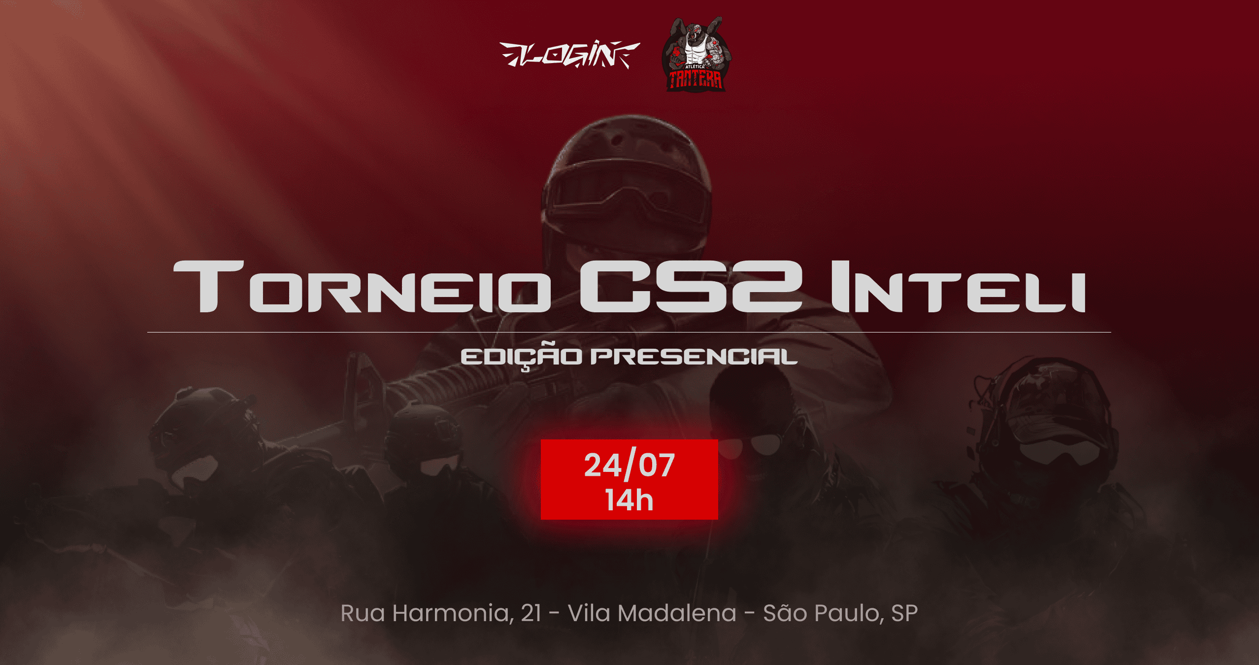 🎮 TORNEIO CS2 INTELI – EDIÇÃO PRESENCIAL