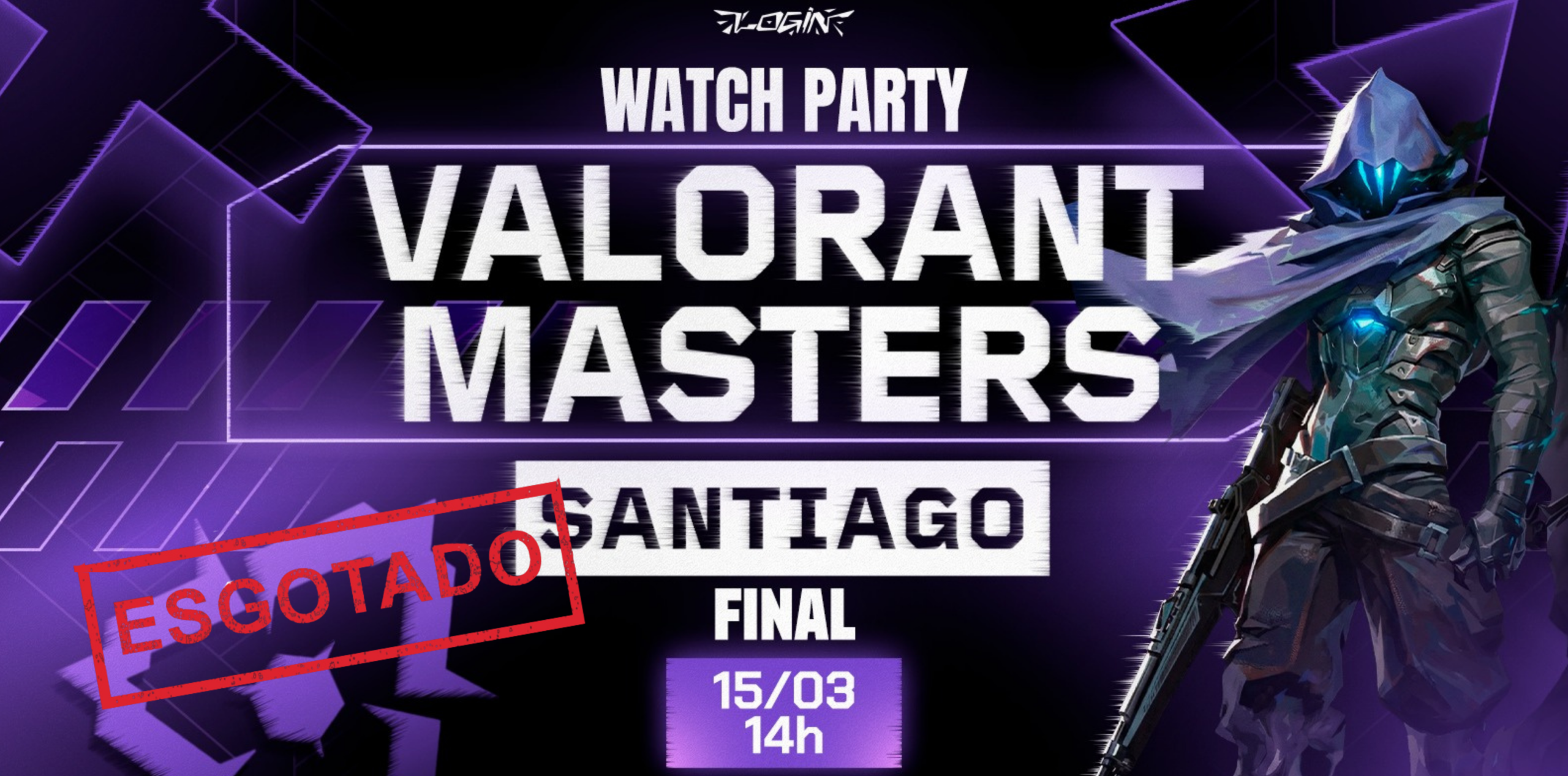 🔥 WATCH PARTY DA GRANDE FINAL DO VALORANT MASTERS SANTIAGO